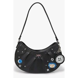 NWT Coraline Key Chain Glow-In-The-Dark Shoulder Bag Purse Whimsigoth Grunge